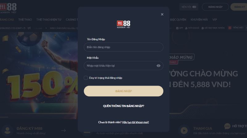 Xổ Số MB M88 3 Đăng nhập để trải nghiệm cược xổ số MB